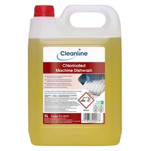 Chlorinated Machine Dishwash Detergent 5L – Case of 4 | Commercial Dishwasher Detergent