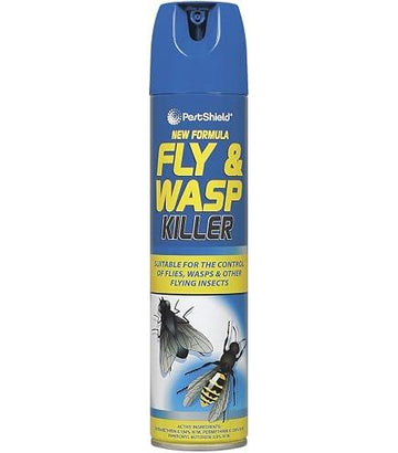 Pestshield Fly & Wasp Killer Aerosol – Pack of 12 | Household Flying Insect Killer Spray