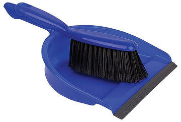Blue Dustpan & Brush Set | Colour Coded Commercial Cleaning Set