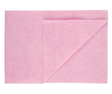 Red Velette Cleaning Wipes 50 x 35cm – Pack of 25 | Multi-Purpose Commercial Cleaning Cloths