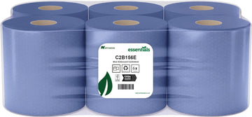 Northwood Blue Embossed Centre Feed Rolls 2 Ply – Pack of 6 | C2B156E
