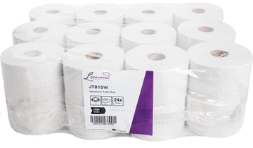 Northwood Versatwin Toilet Rolls 125m – Pack of 24 | Commercial Washroom Toilet Tissue