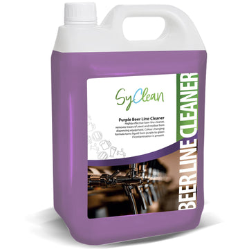 Purple Beerline Cleaner 5L – Case of 4 | Professional Beer Line Cleaning Solution