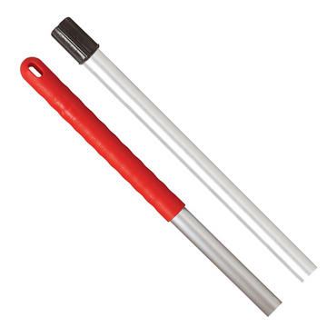 Exel Mop Handle 137cm Red | Colour Coded Commercial Mop Handle