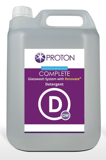 Machine Glasswash Detergent 5L – Case of 4 | Professional Commercial Glasswasher Detergent
