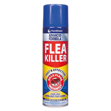 Pestshield Household Flea Killer Aerosol – Pack of 12 | Home Flea Treatment Spray