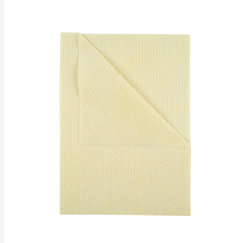 Velette Cleaning Wipes Yellow 50 x 35cm – Pack of 25 | Multi-Purpose Reusable Cleaning Cloths