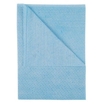 Velette Cleaning Wipes Blue 50 x 35cm – Pack of 25 | Multi-Purpose Commercial Cleaning Cloths